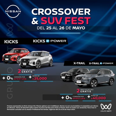 CROSSOVER Y SUV FEST