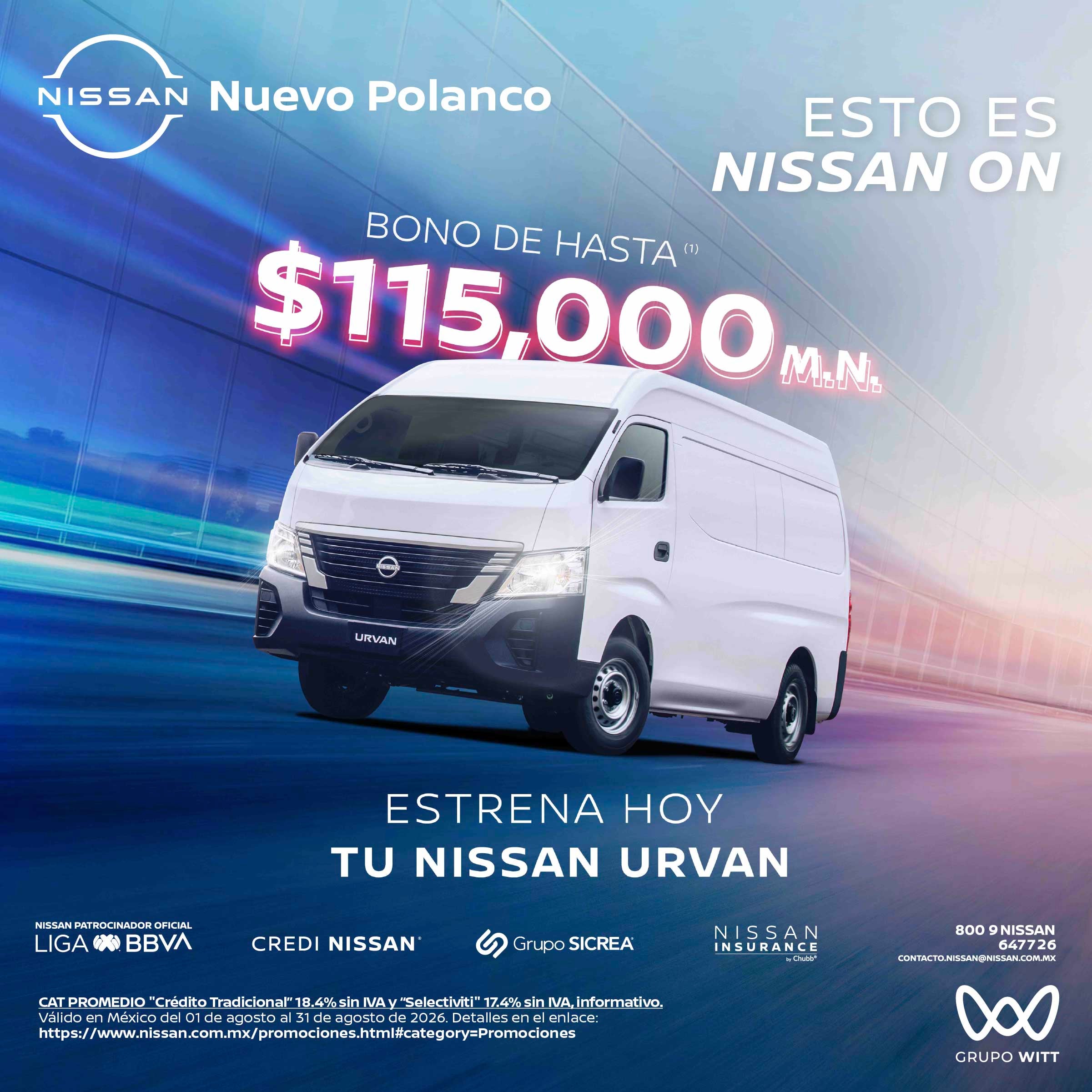NISSAN URVAN