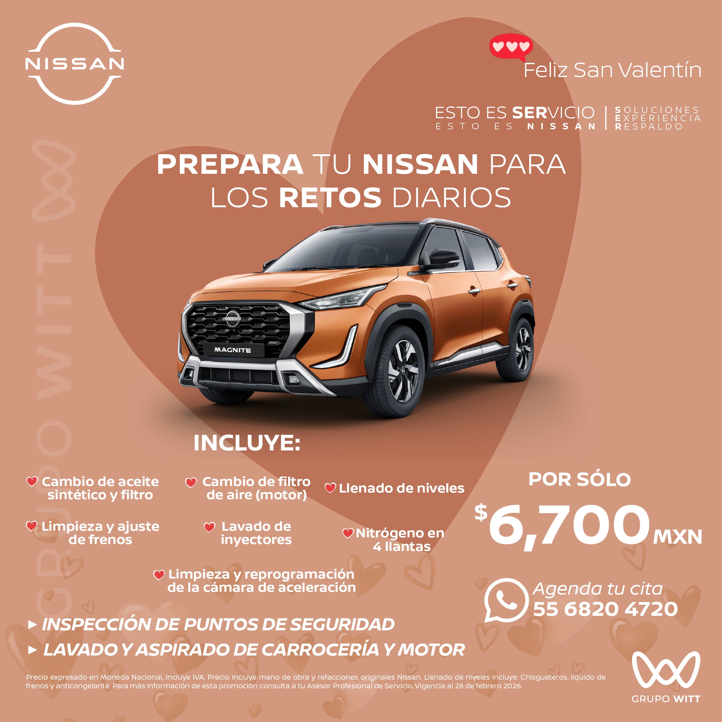 POR SÓLO $6,700 MXN