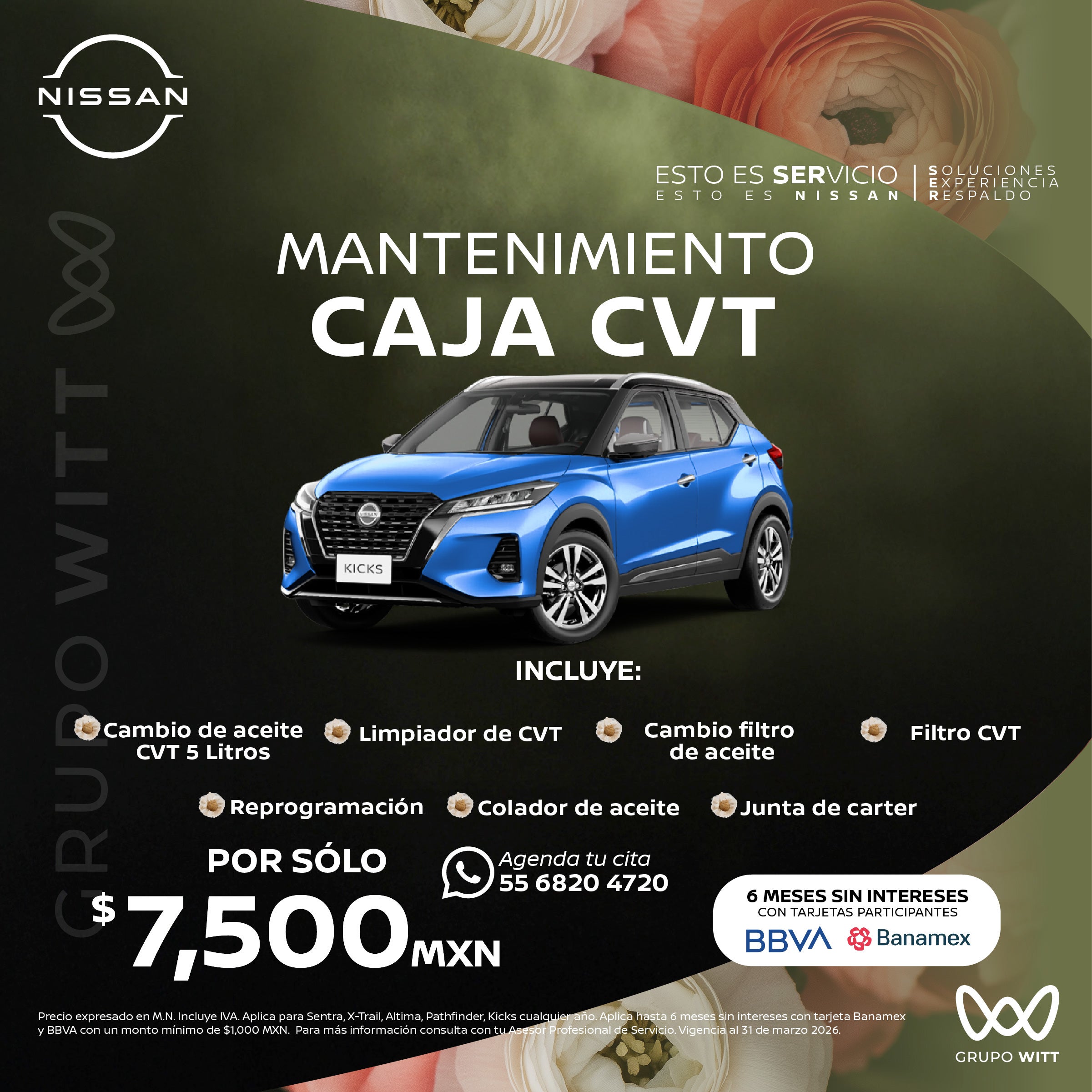 MANTENIMIENTO CAJA CVT