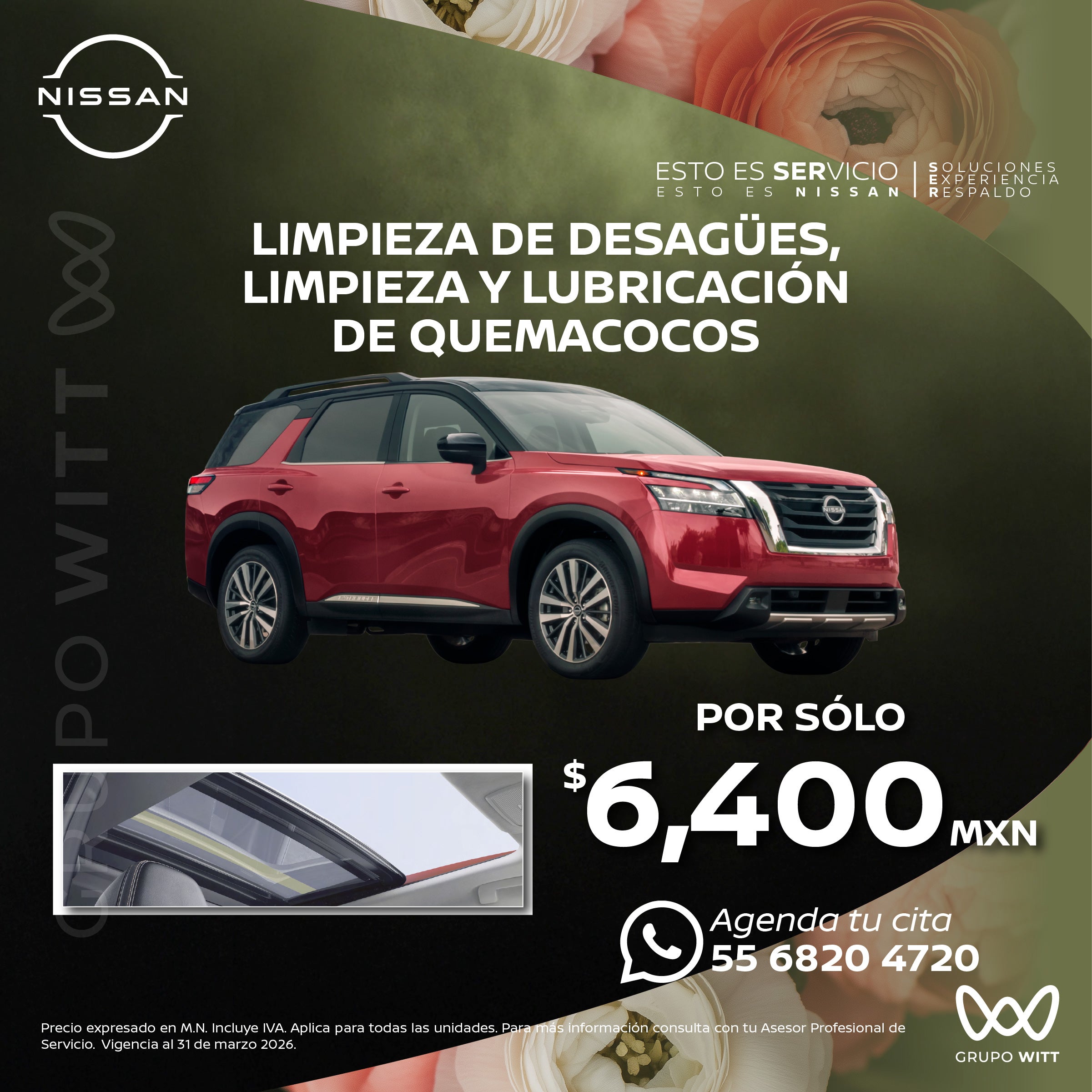 POR SÓLO $6,400 MXN