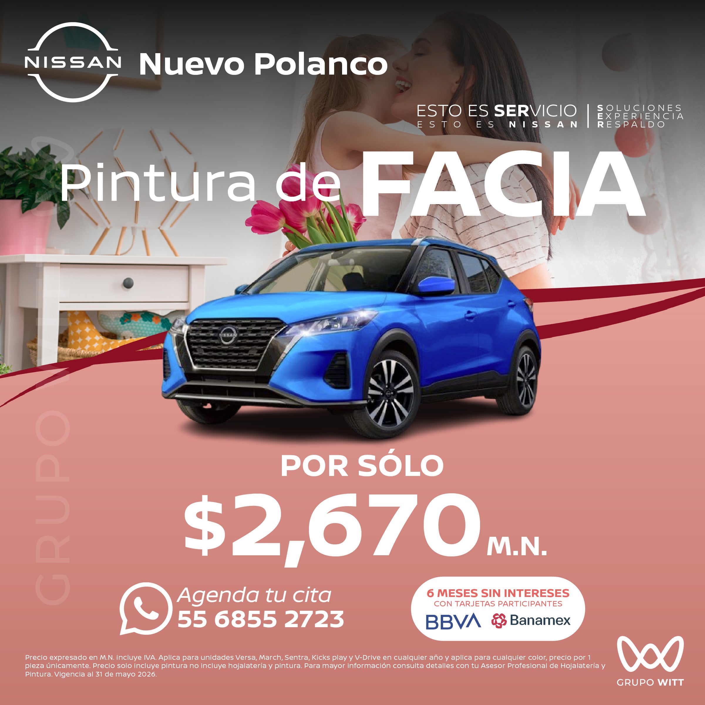 POR SÓLO $2,670 M.N.