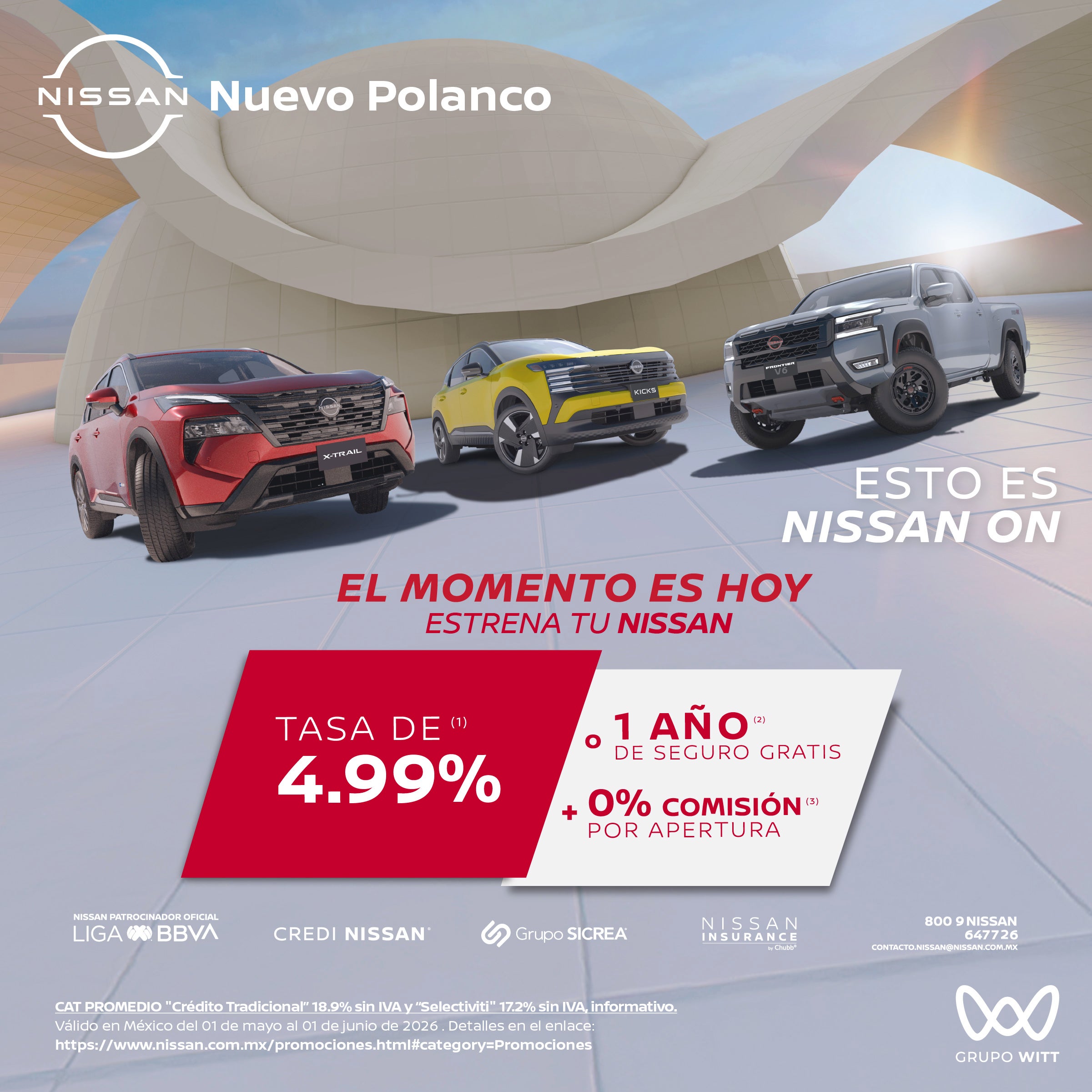 ESTRENA TU NISSAN