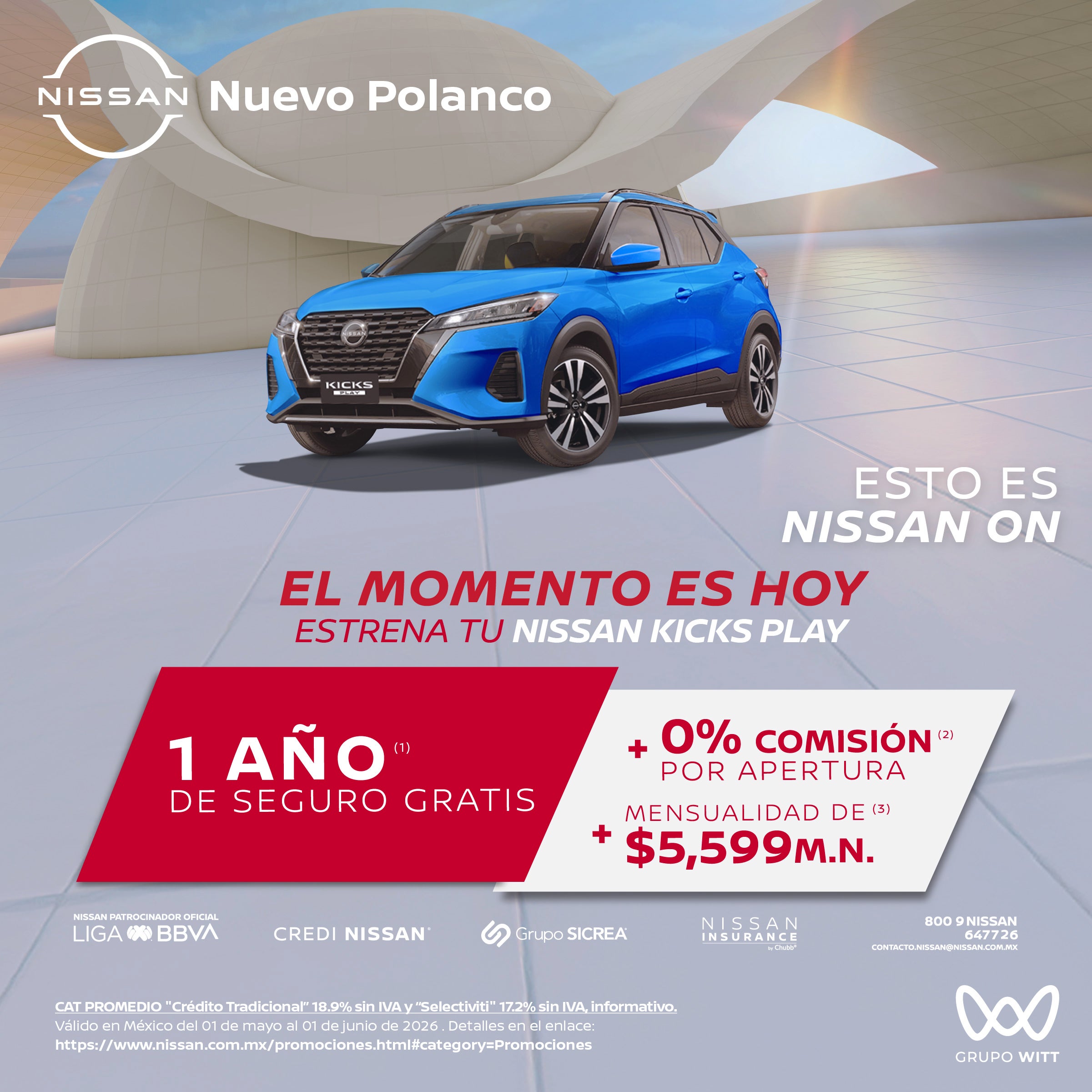 NISSAN KICKS PLAY