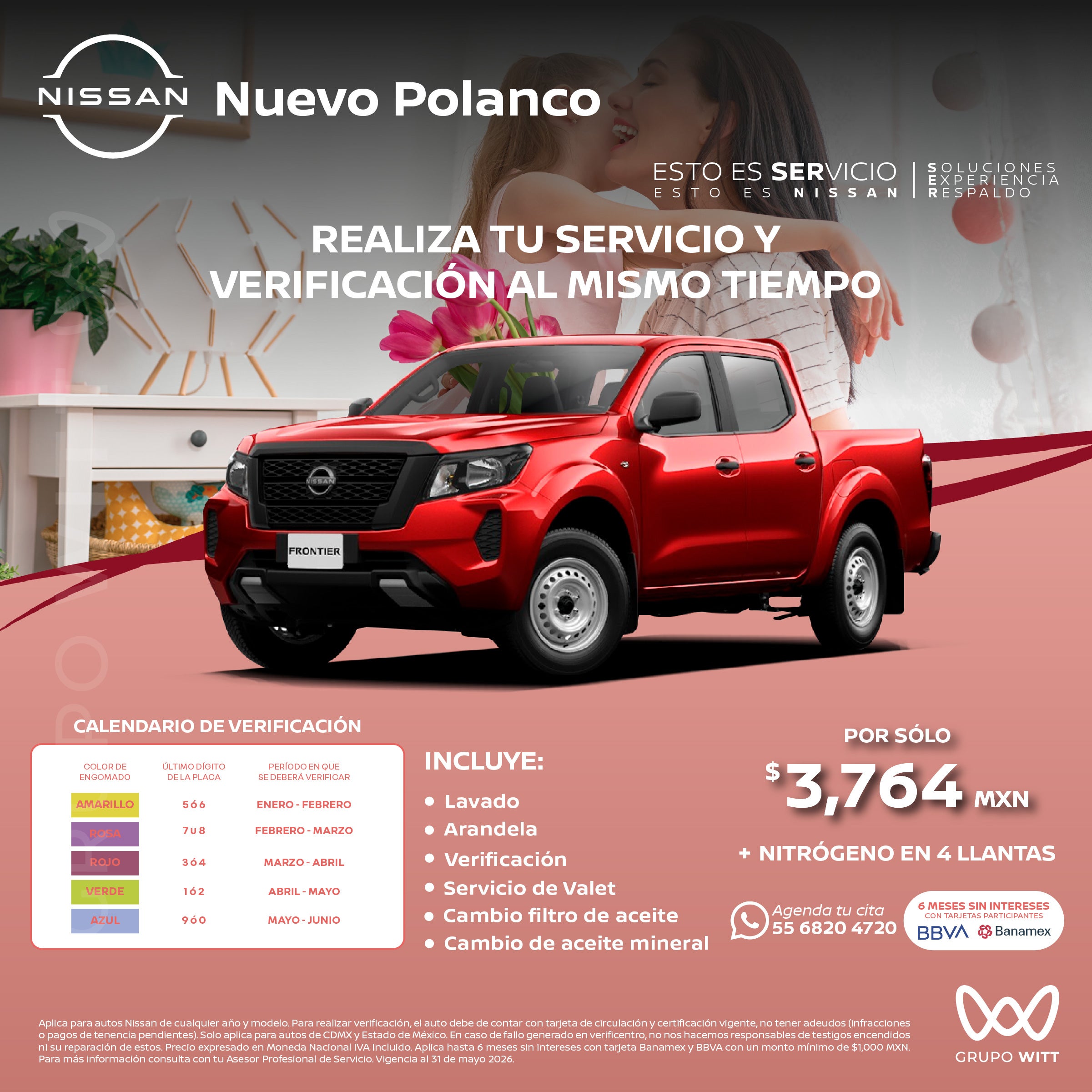 SERVICIO Y VERIFICACIÓN AL MISMO TIEMPO