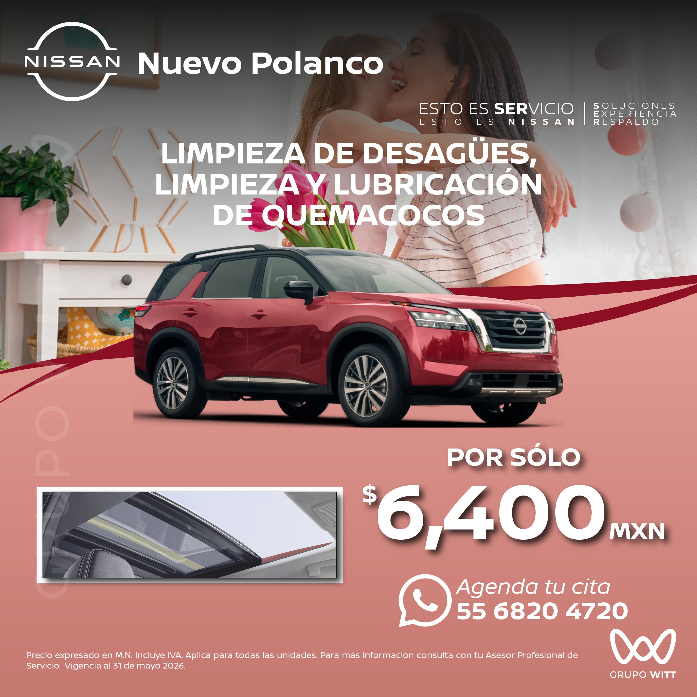 POR SÓLO $6,400 MXN