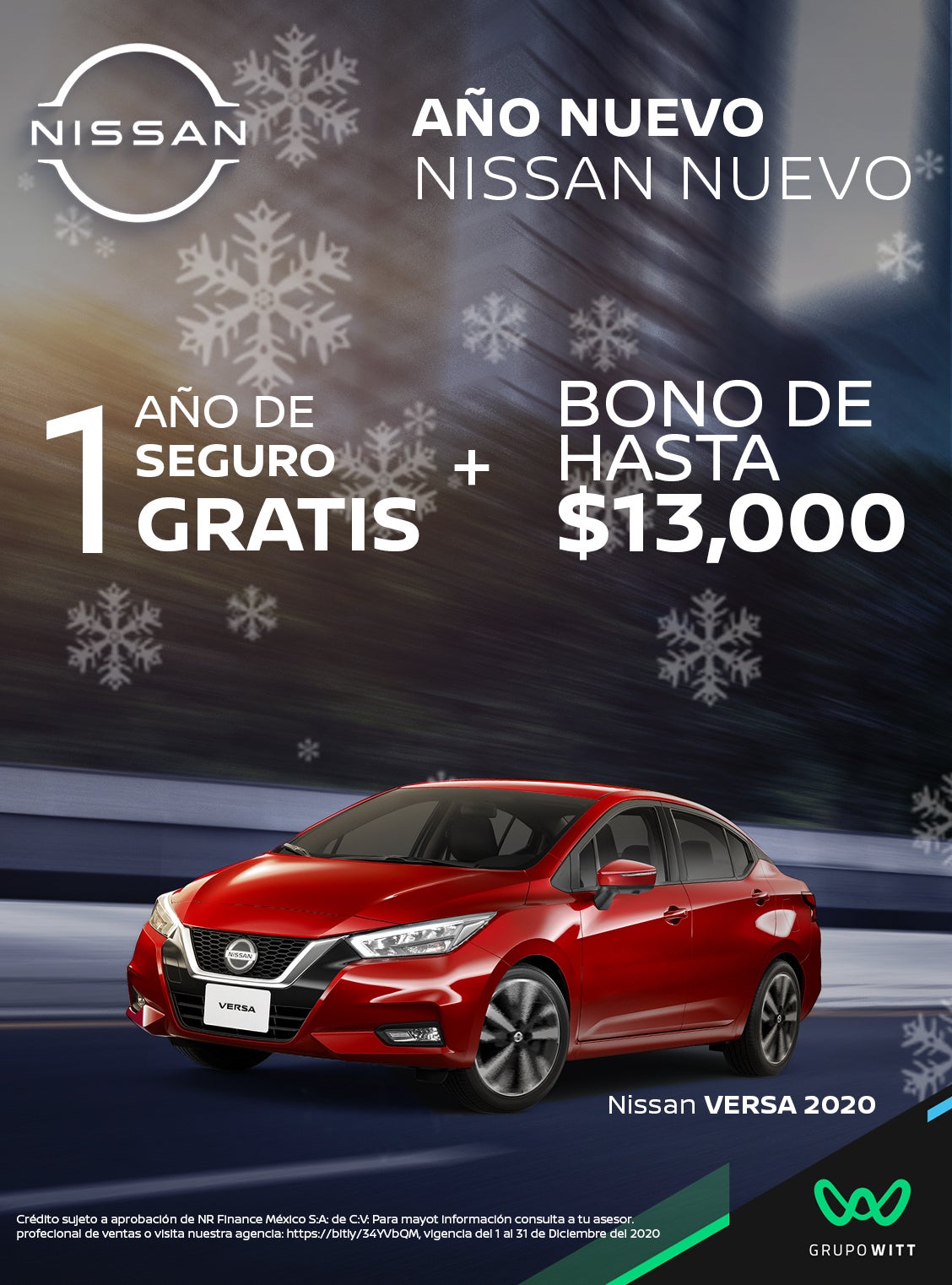 Promo Nissan Versa 2020